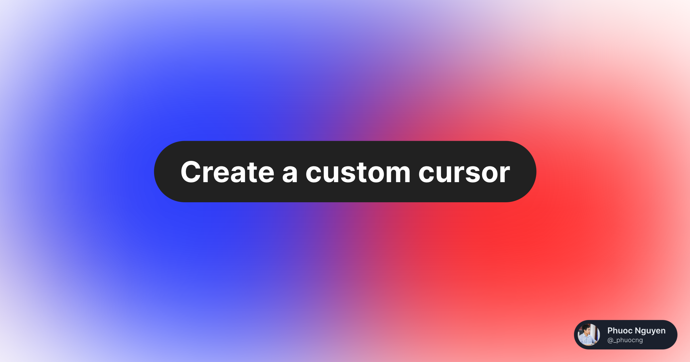 Create your own custom cursor in a text area — Phuoc Nguyen