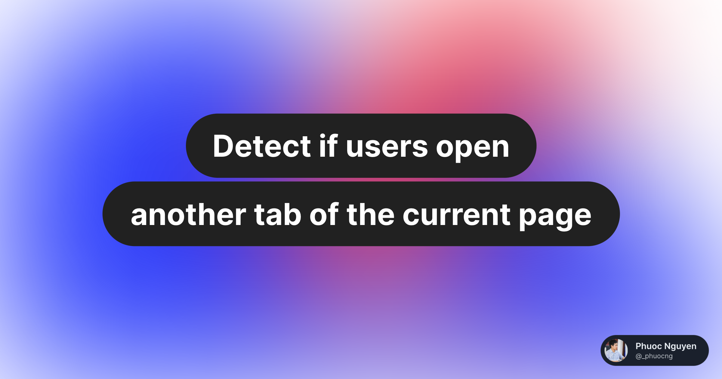 Keep The Tab Open Meaning